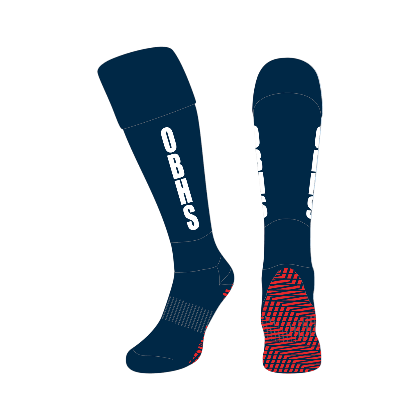 OBHS Gilbert Navy Sports Grip Sock  in stock