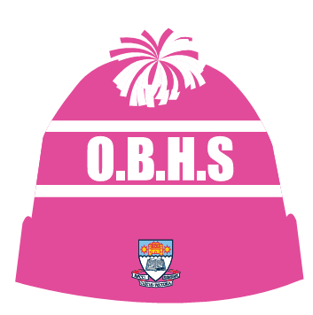 OBHS X GILBERT PINK BEANIE in stock now