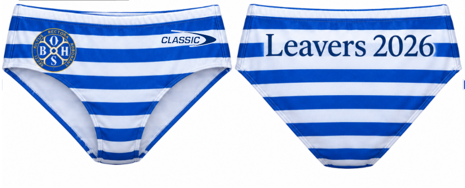 2026 Leavers Budgie Smugglers (pre-order now due end of November)
